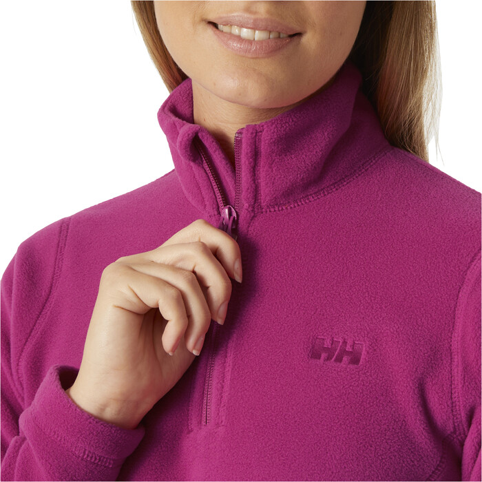 Helly Hansen Frauen Daybreaker Fleece 2024 1/2 Gezippt 50845 - Magenta 2.0